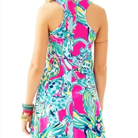 Lilly Pulitzer Melle Magenta Hottie Tank Dress - Picture 4 of 16